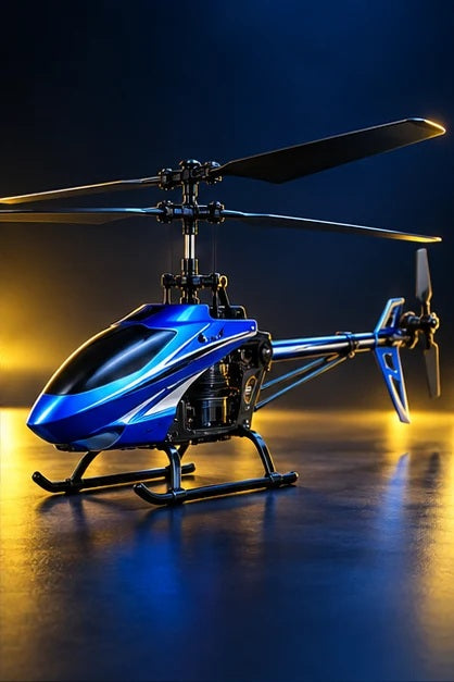 Sky Spin RC Helicopter — front view
